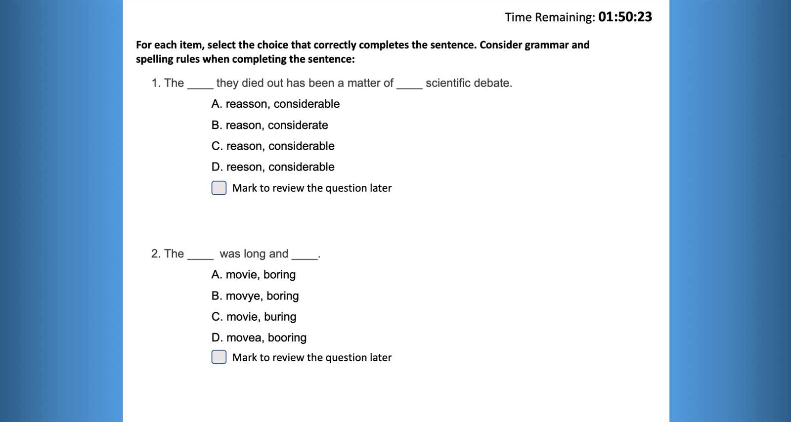 dmv final exam answers