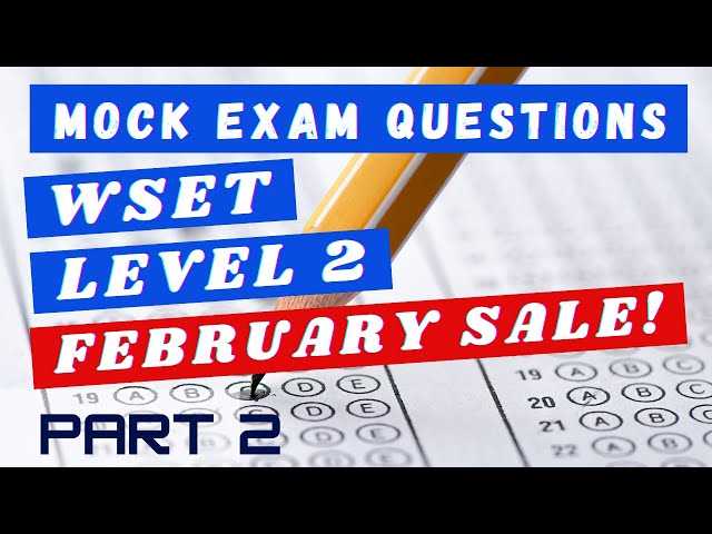 wset level 2 exam answers