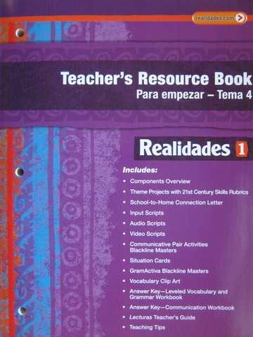 realidades 2 para empezar workbook answers