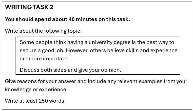 recent ielts exam questions with answers