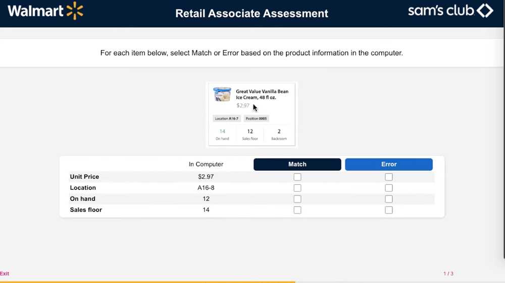 retail sales associate exam questions and answers