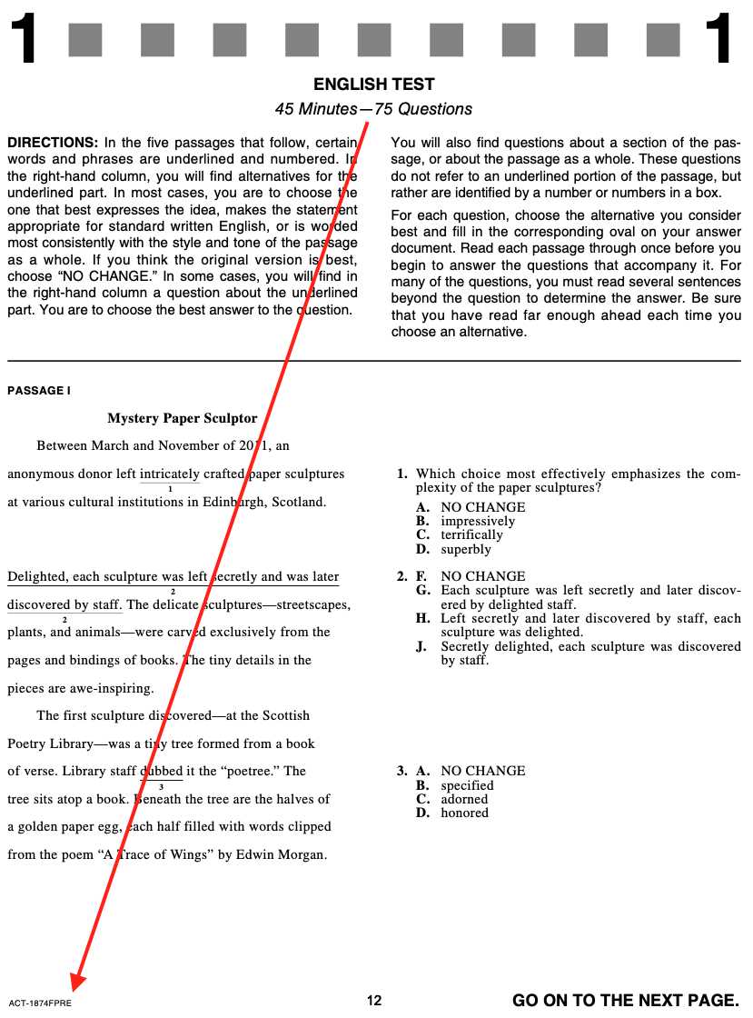 act practice test 2 answers