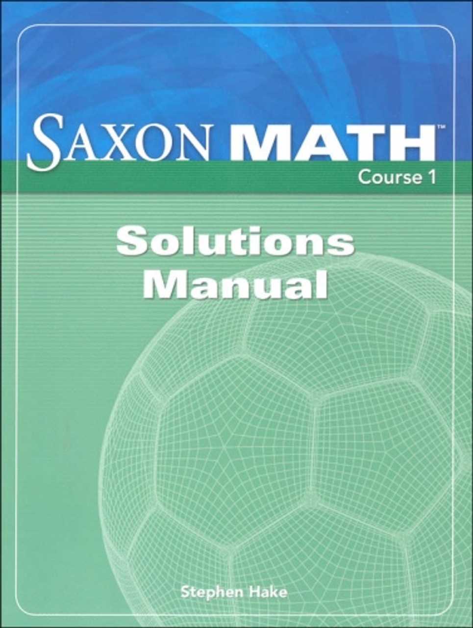 saxon math course 3 test answer key