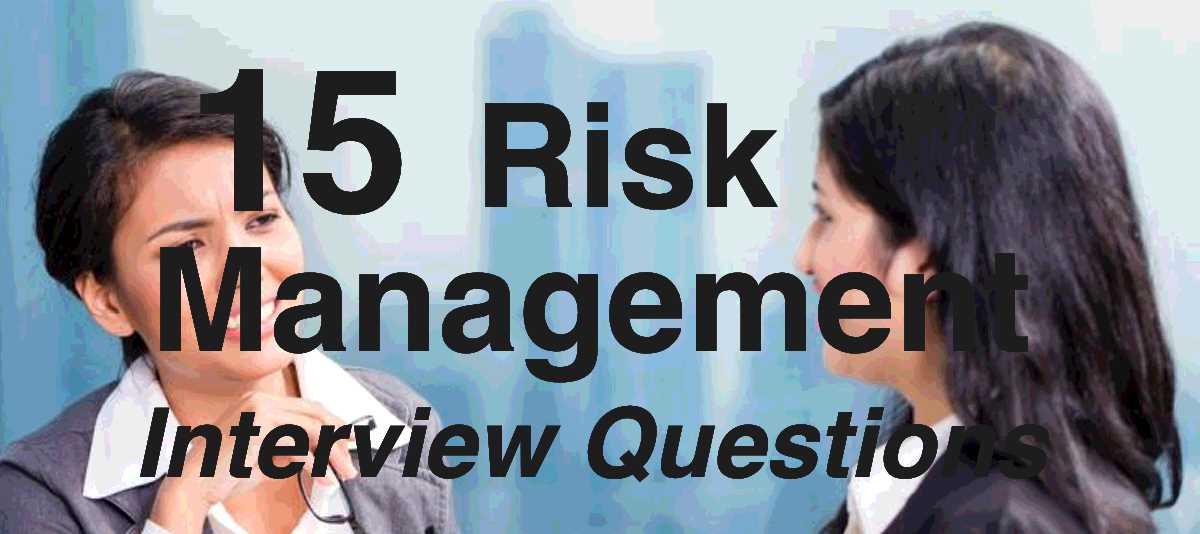 risk analyst interview questions and answers