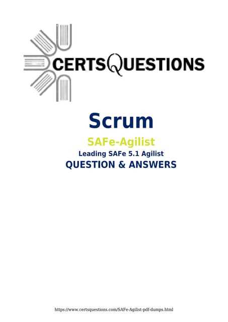 safe 6.0 scrum master exam questions and answers