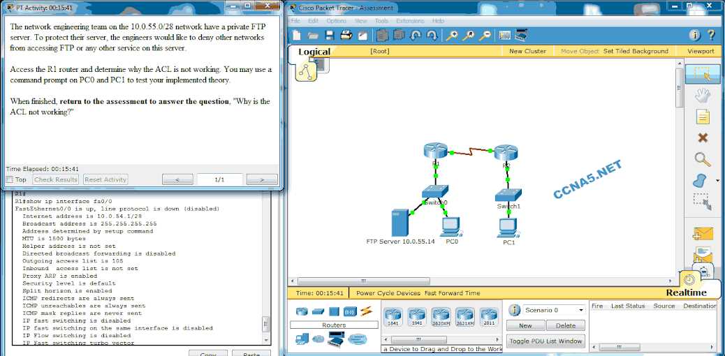 ccna chapter 9 exam answers