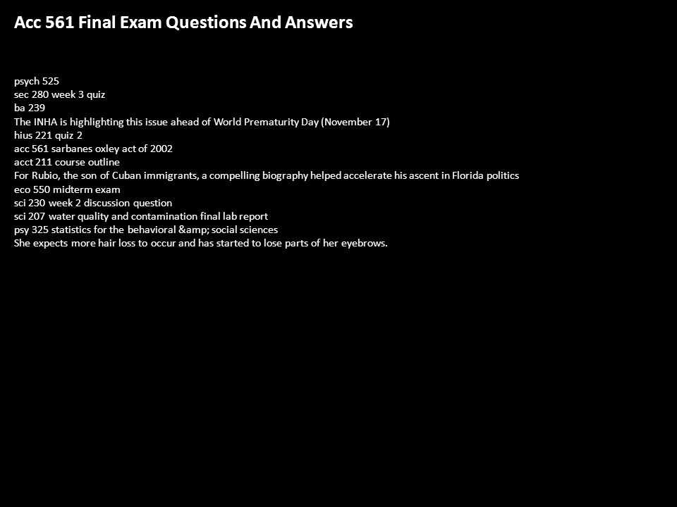 eco 561 final exam answers