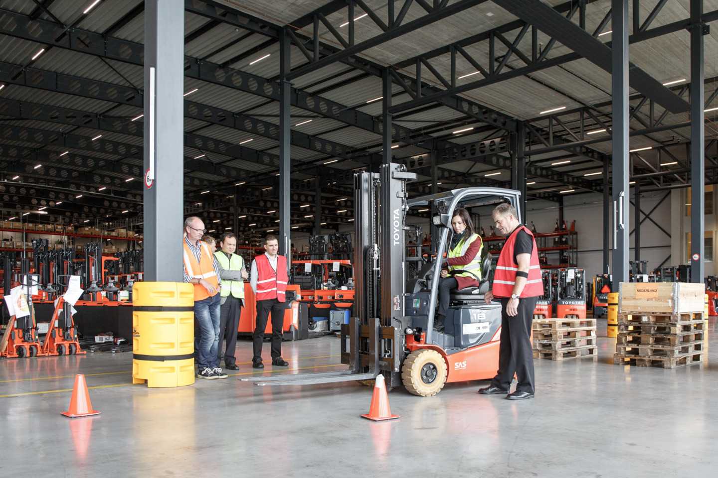 safe forklift operator exam answers