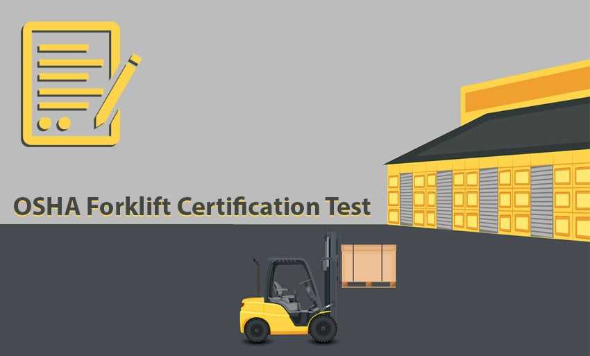 safe forklift operator exam answers