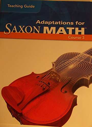 saxon math course 3 answer book