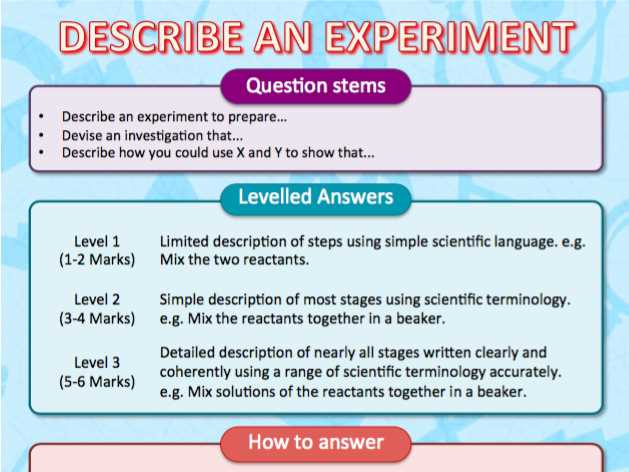 science exam questions and answers