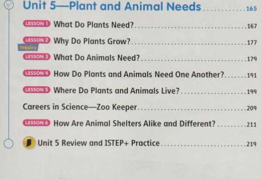 science fusion grade 8 lesson review answers