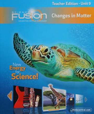 science fusion grade 8 lesson review answers