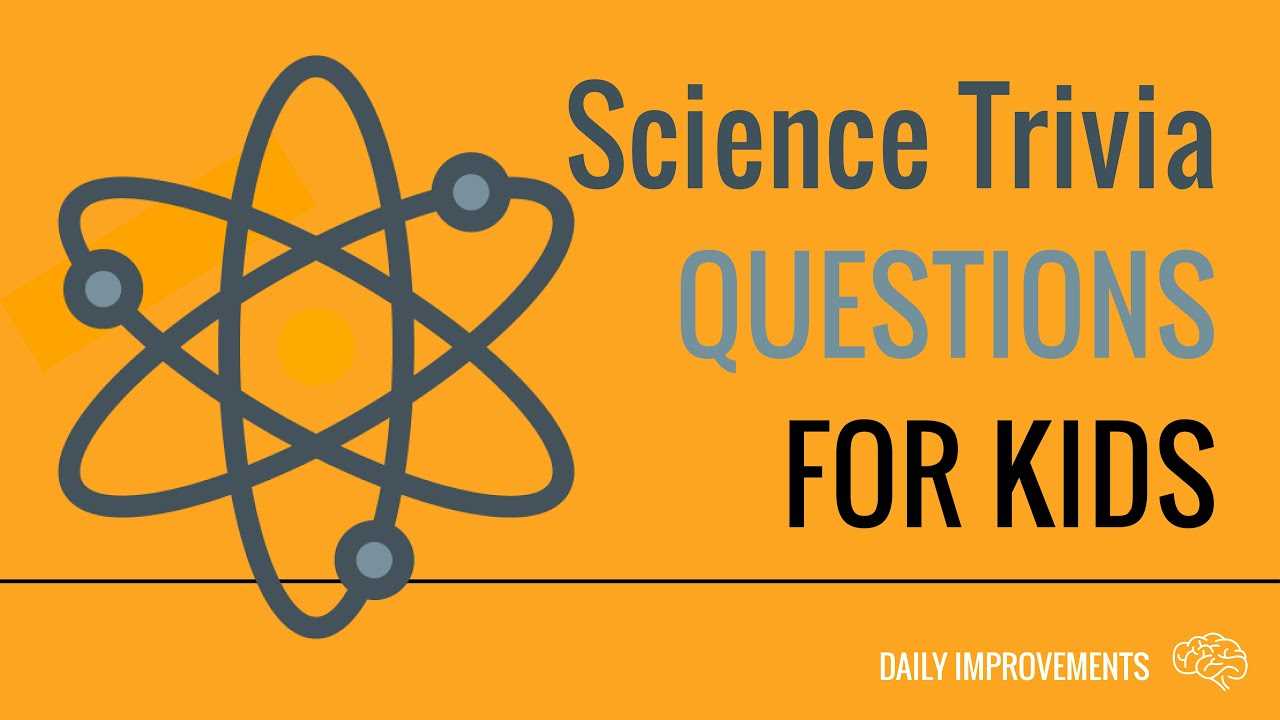 science trivia question and answer