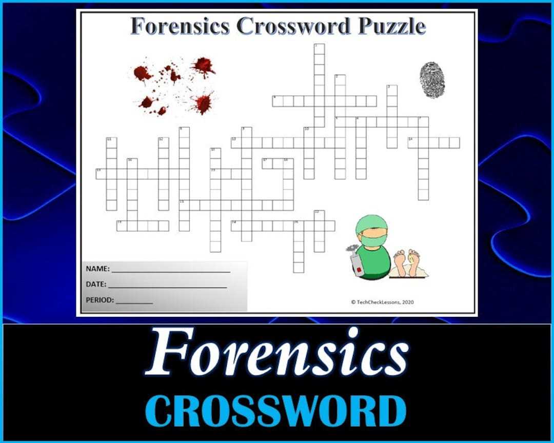 fingerprints review crossword answers