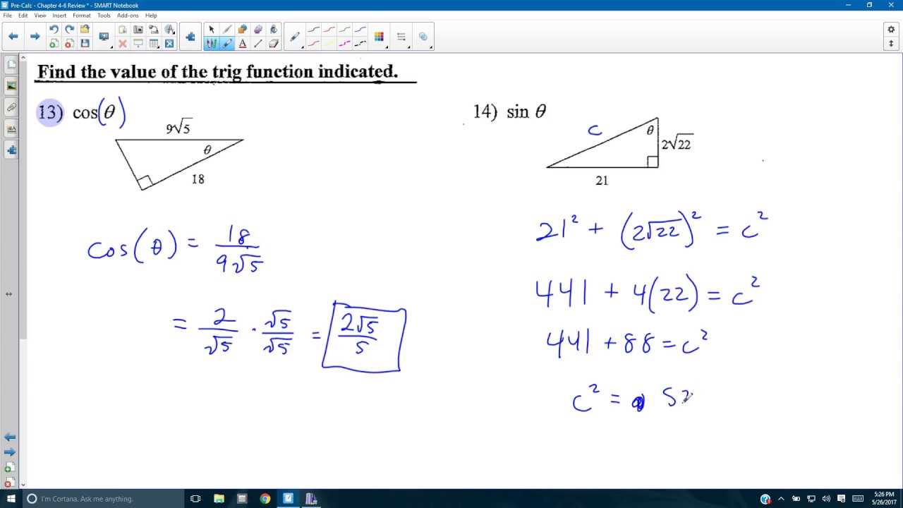 pre calc final exam review