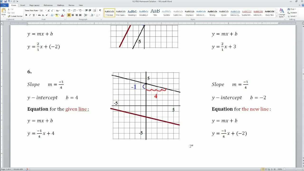 secondary math 1 module 6 answers