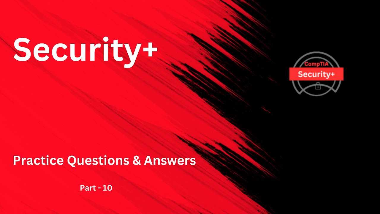 security + 501 exam questions and answers