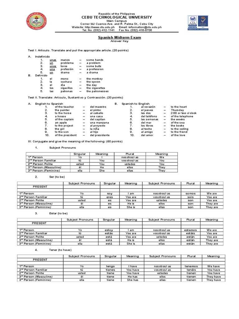 semester 1 midterm exam spanish edgenuity answers