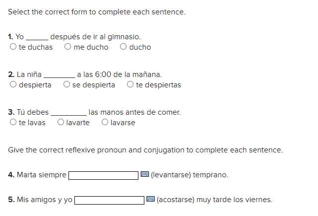 ser vs estar examen 1 answers