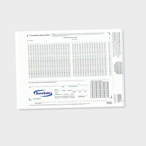 servsafe alcohol exam answer sheet