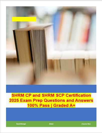 shrm exam questions and answers