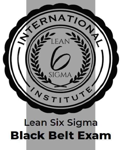 six sigma black belt exam questions and answers