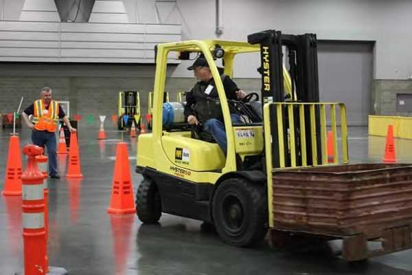 safe forklift operator exam answers