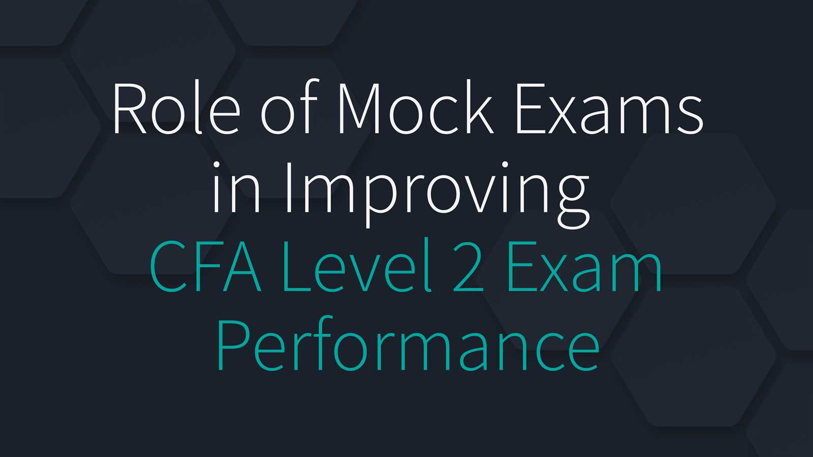 cfai mock exams