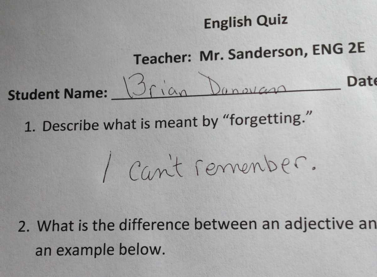 funniest answers to exam questions