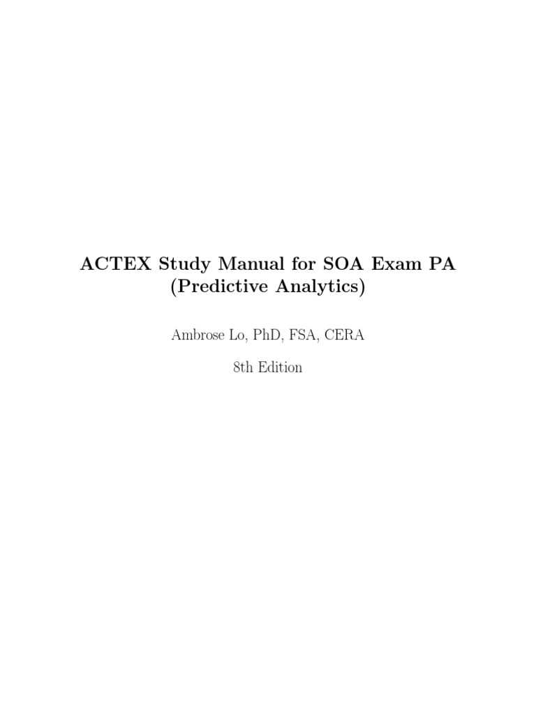 soa predictive analytics exam