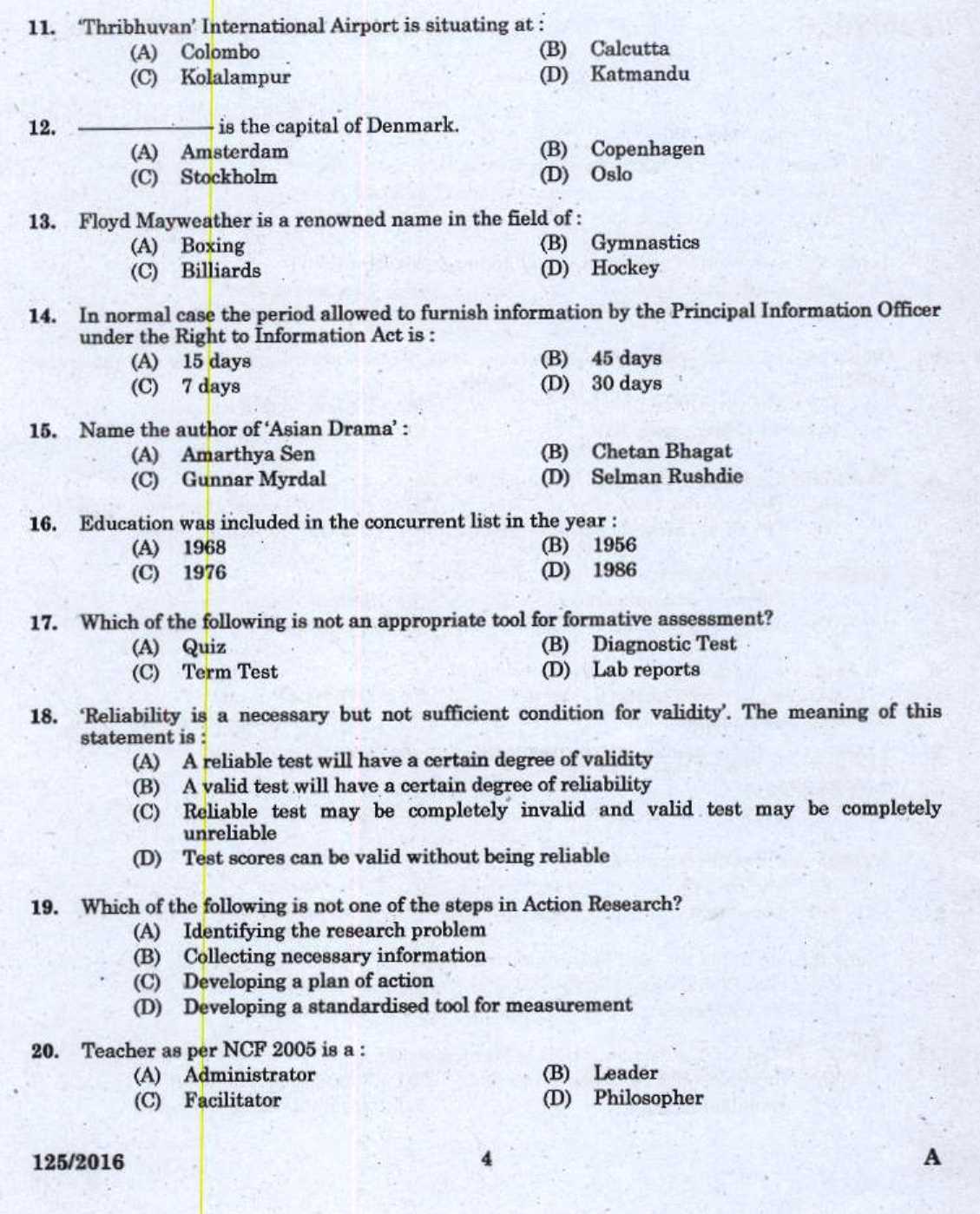 social science exam questions and answers