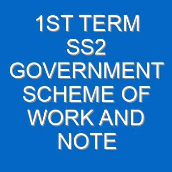 ss2 government exam questions and answers