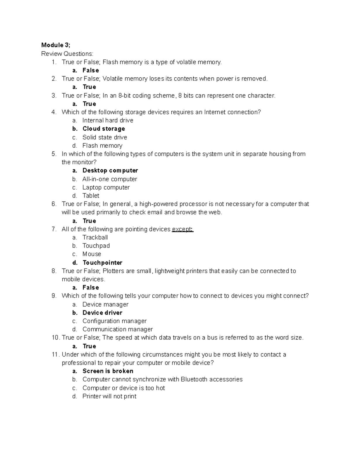 ssd 2 module 3 exam answers