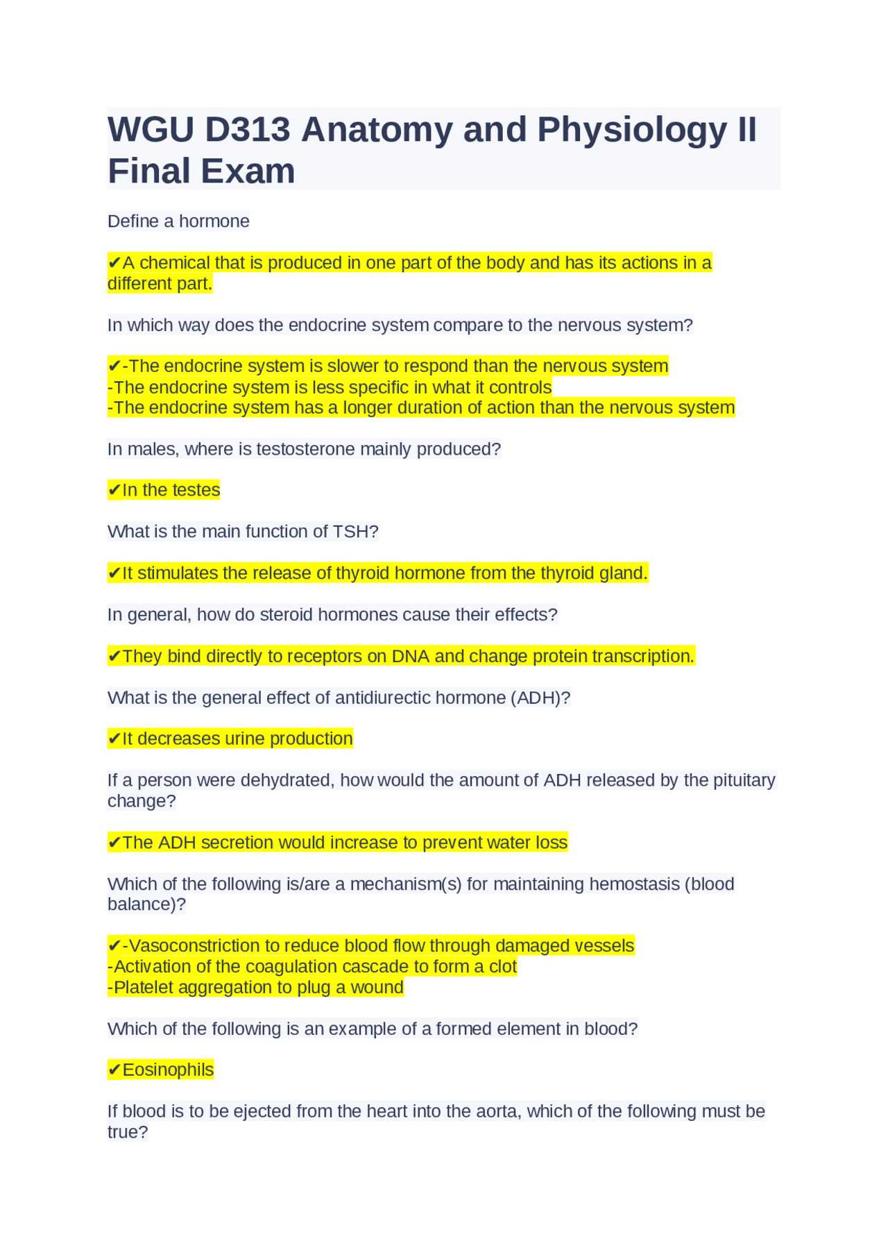 straighterline anatomy and physiology lab answers