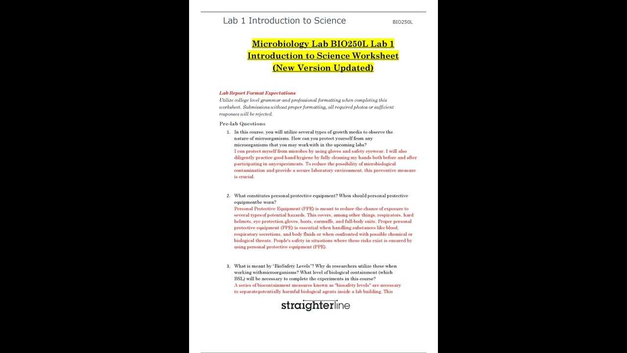 straighterline microbiology exam answers