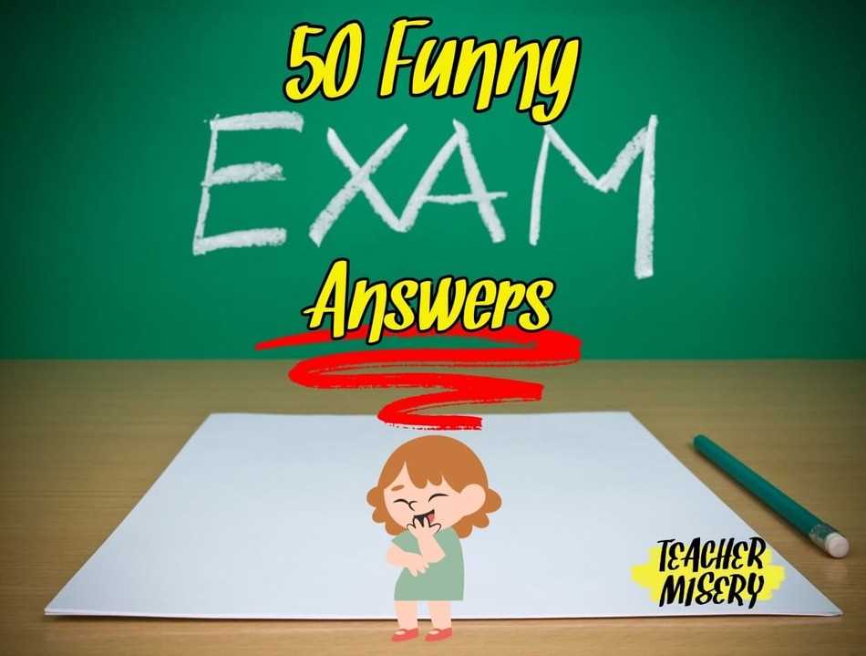 student exam answers