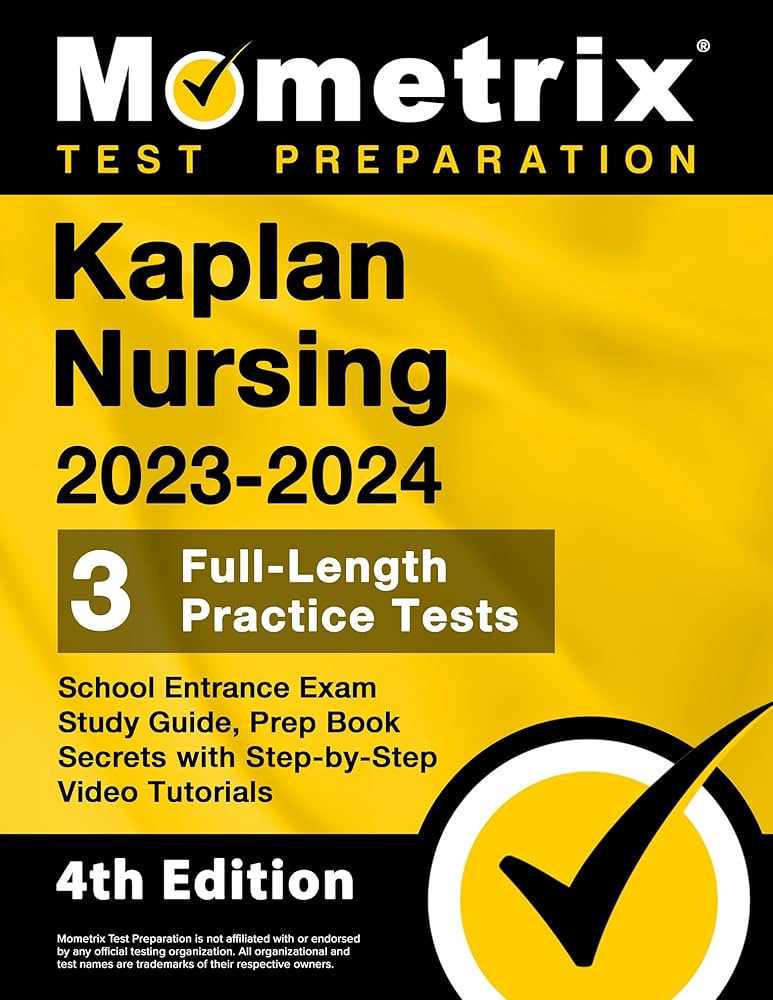 study guide for kaplan nursing entrance exam