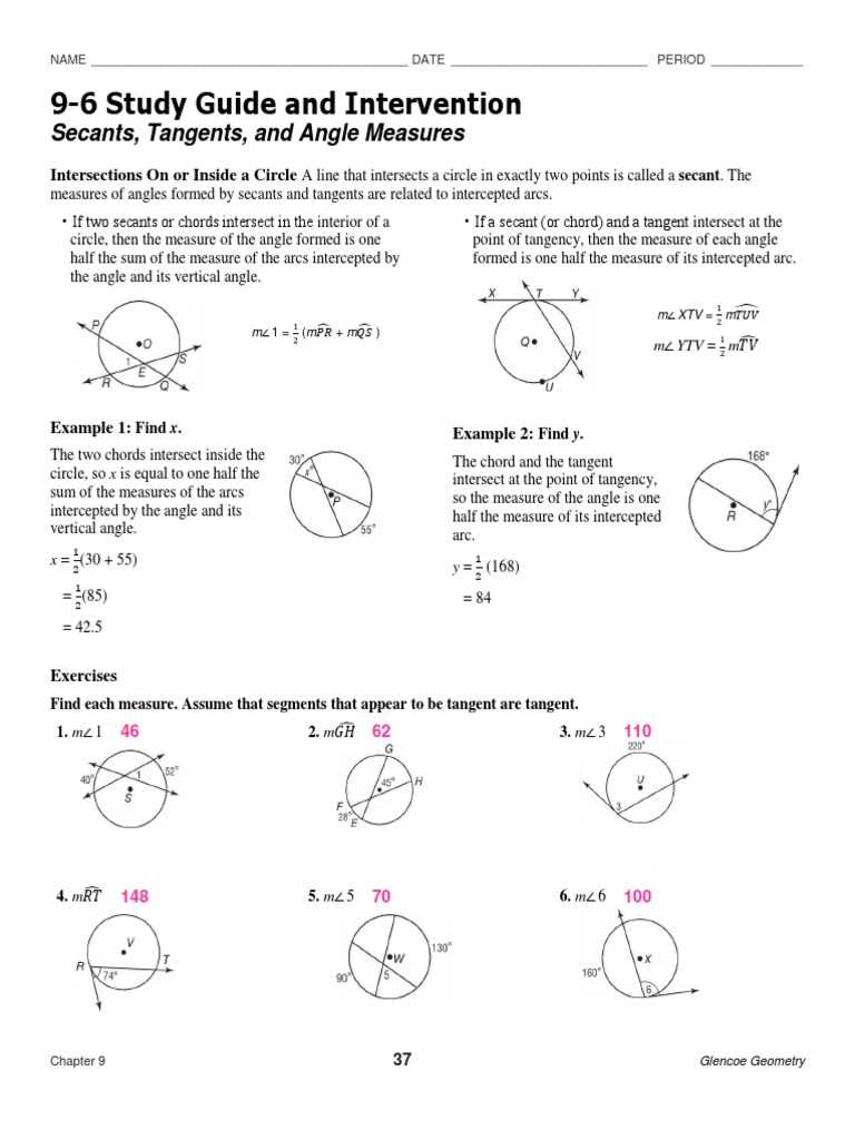 6 6 study guide and intervention answers