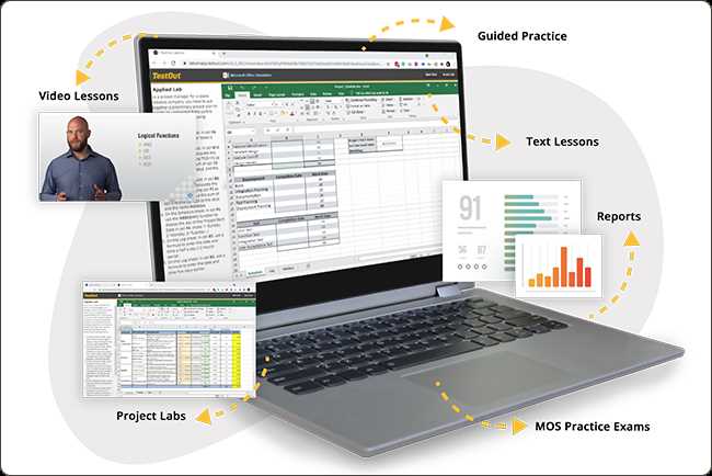 testout excel exam answers