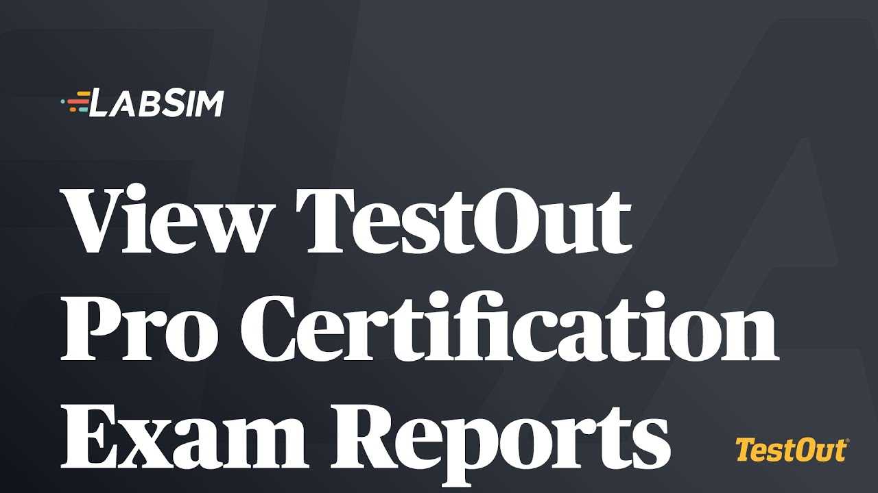 testout security pro certification exam lab answers