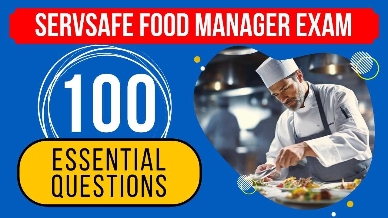 texas certified food manager exam answers