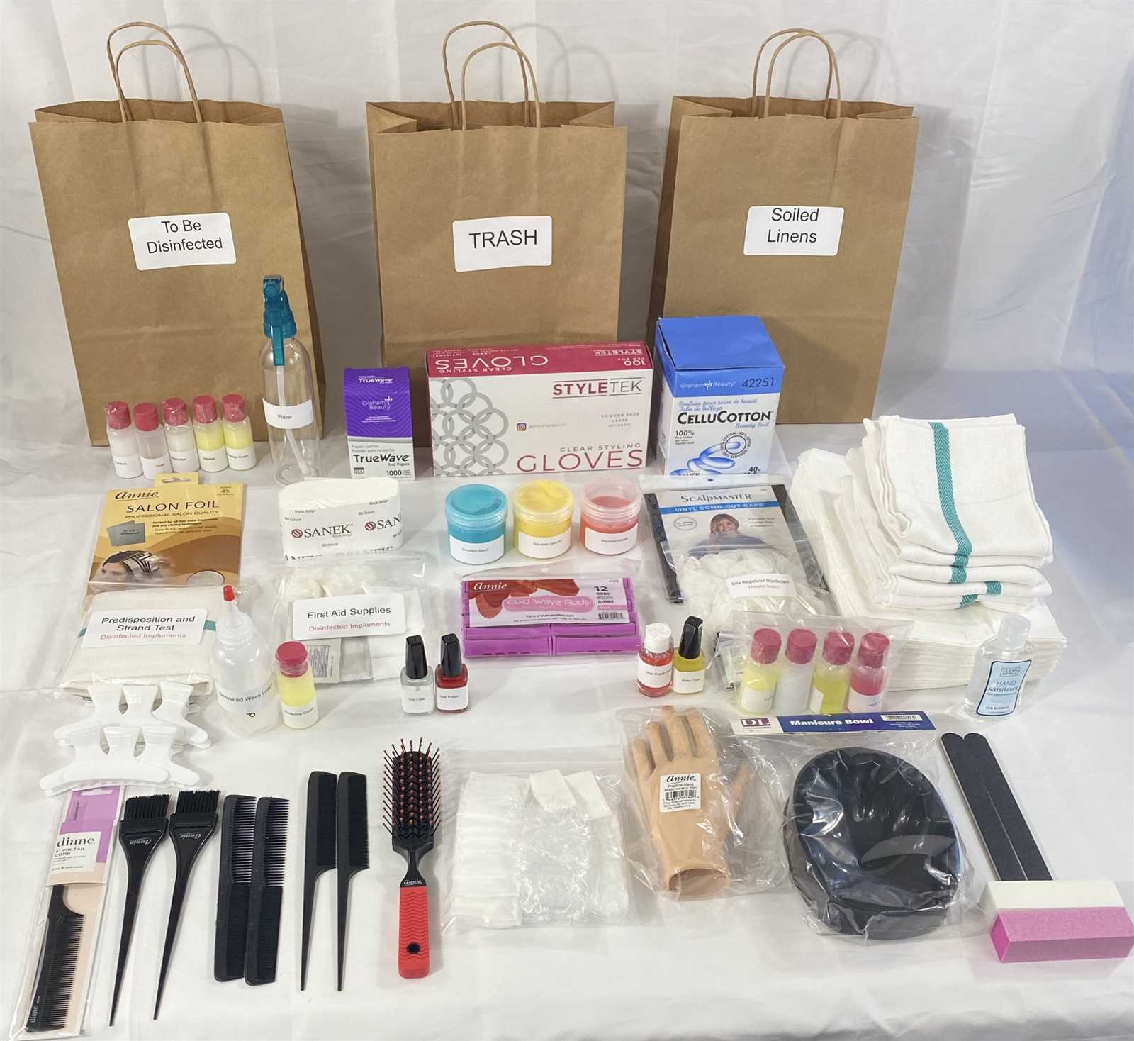 texas cosmetology practical exam kit list