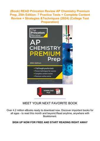 the princeton review ap chemistry practice exam 1 answers