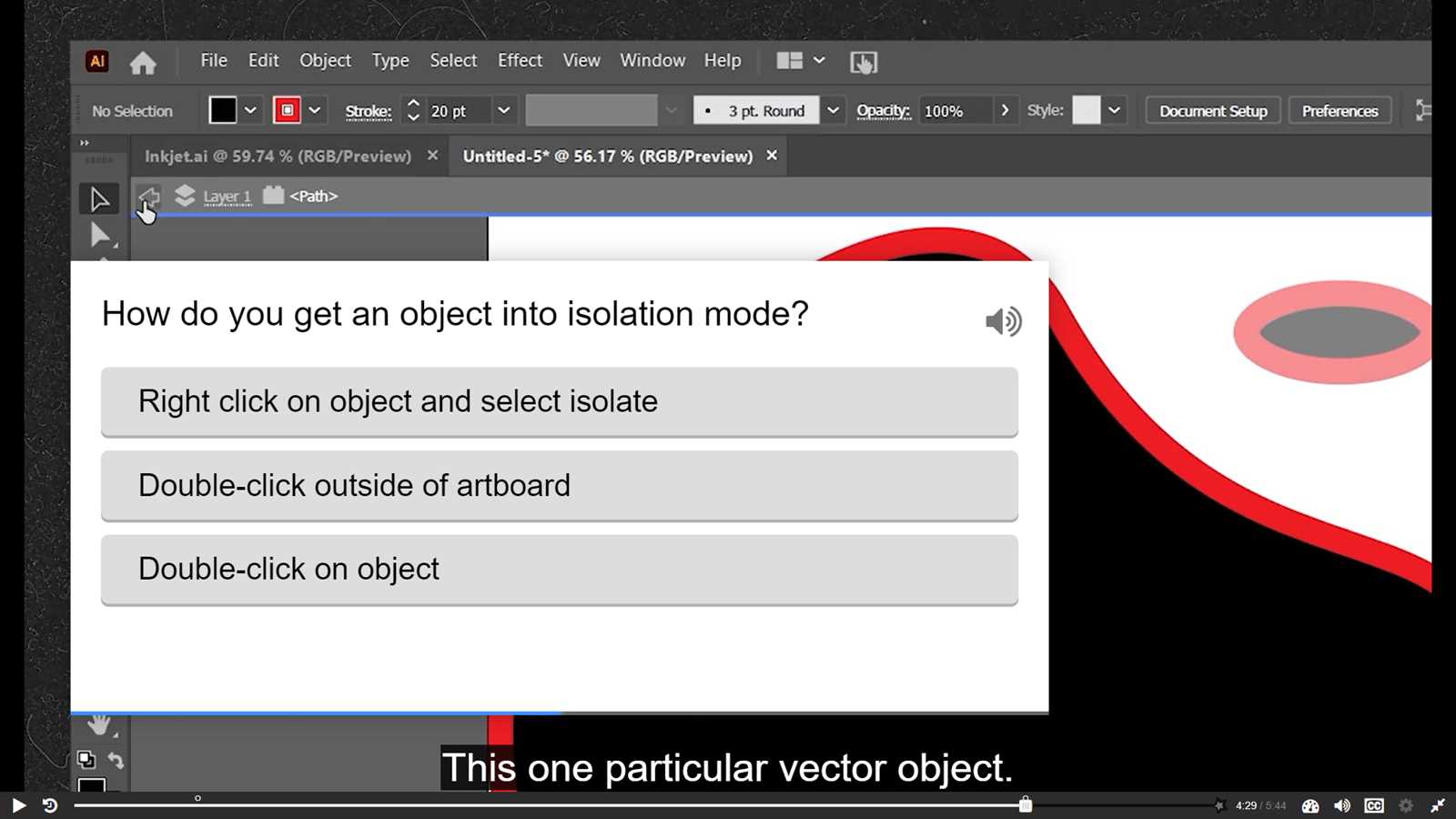 adobe illustrator exam questions and answers