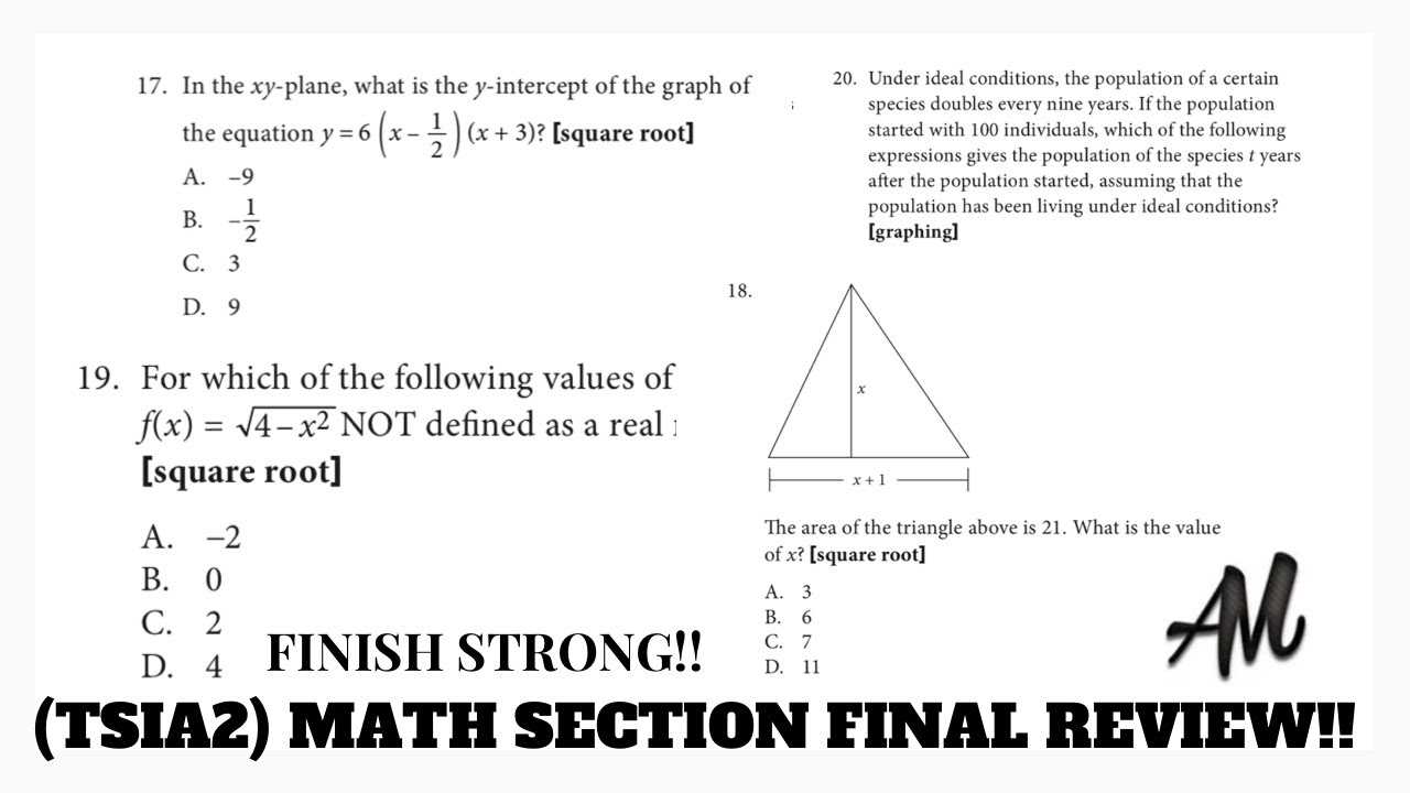 tsi exam answers