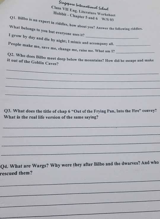 lord of the flies chapter 5 worksheet answers