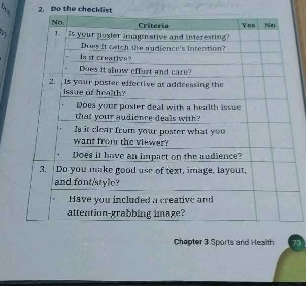 health chapter 4 review answers