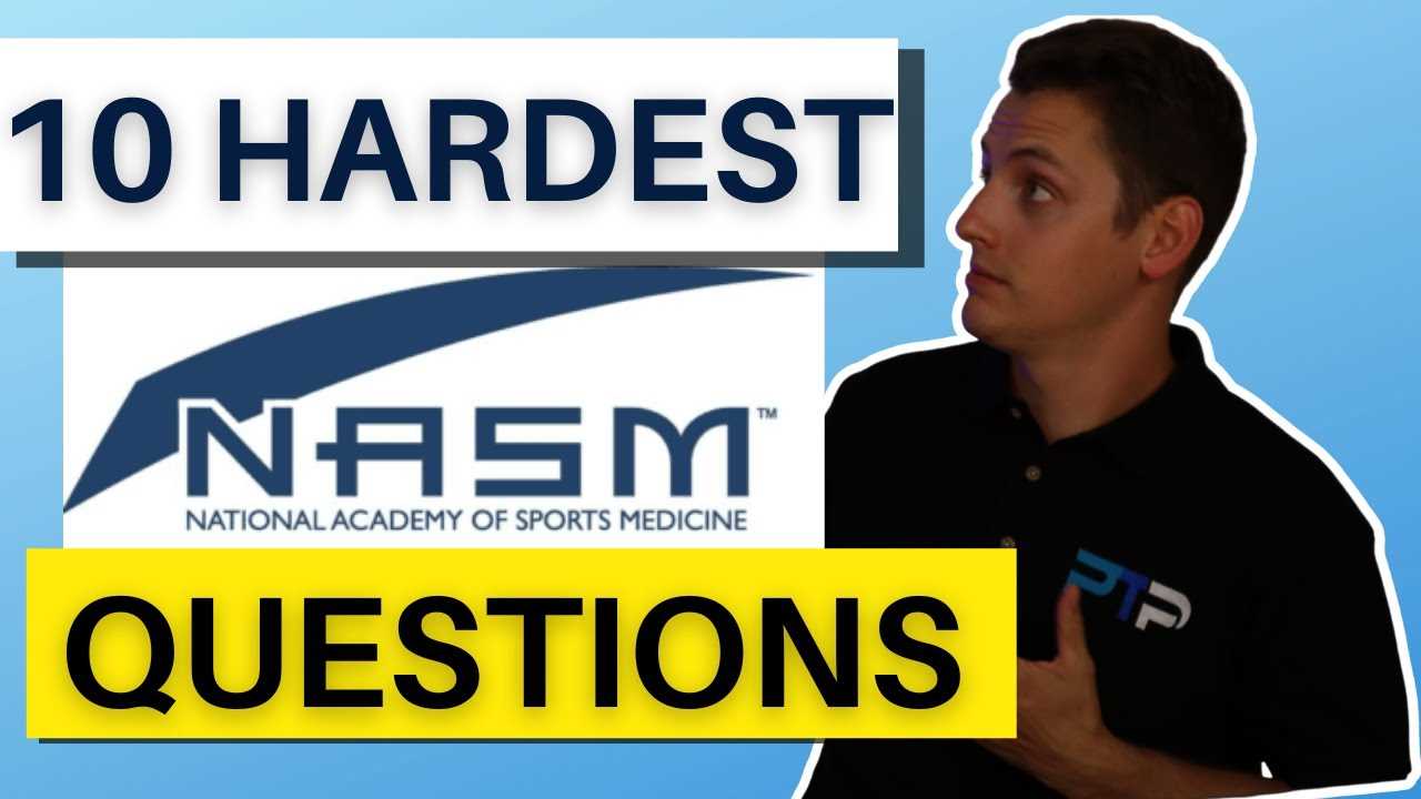 nasm cpt exam answers