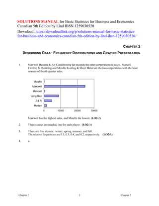 statistic for business and economics answers